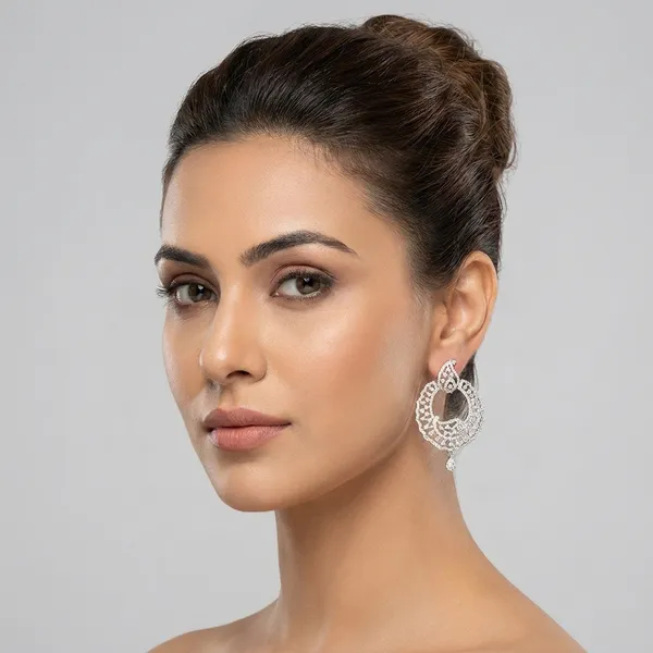 White_Brass_Premium_And_Elegant_Earrings_For_Women