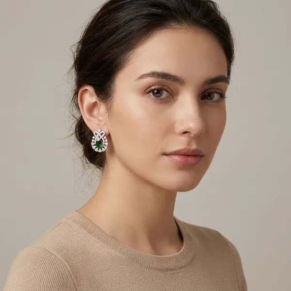 White_Brass_Premium_And_Elegant_Earrings_For_Women