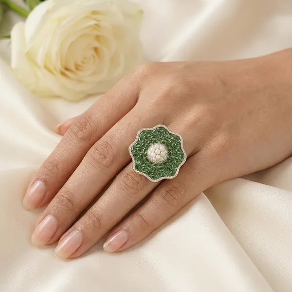 White_Brass_Premium_And_Elegant_Rings_For_Women