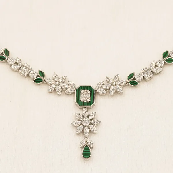 White_Brass_Premium_And_Elegant_Necklace__For_Women