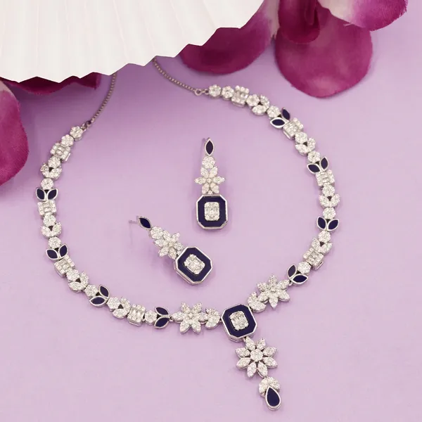 White_Brass_Premium_And_Elegant_Necklace__For_Women