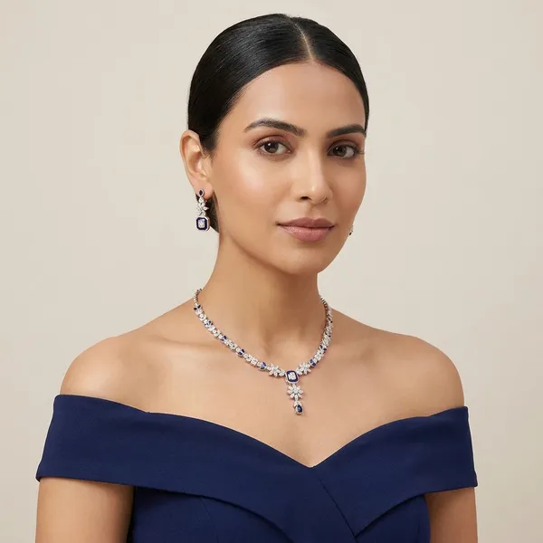 White_Brass_Premium_And_Elegant_Necklace__For_Women