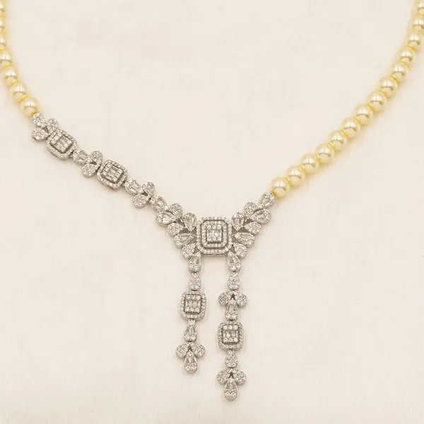 White_Brass_Premium_And_Elegant_Necklace__For_Women
