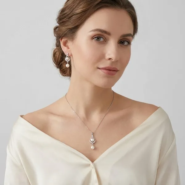 White_Brass_Premium_And_Elegant_Necklace__For_Women