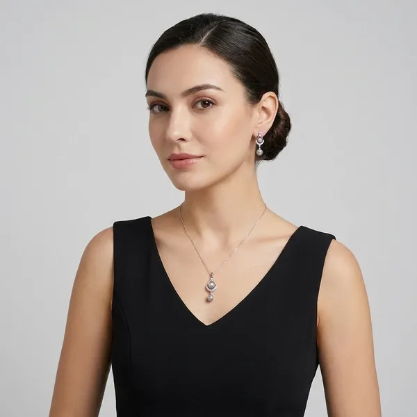 White_Brass_Premium_And_Elegant_Necklace__For_Women