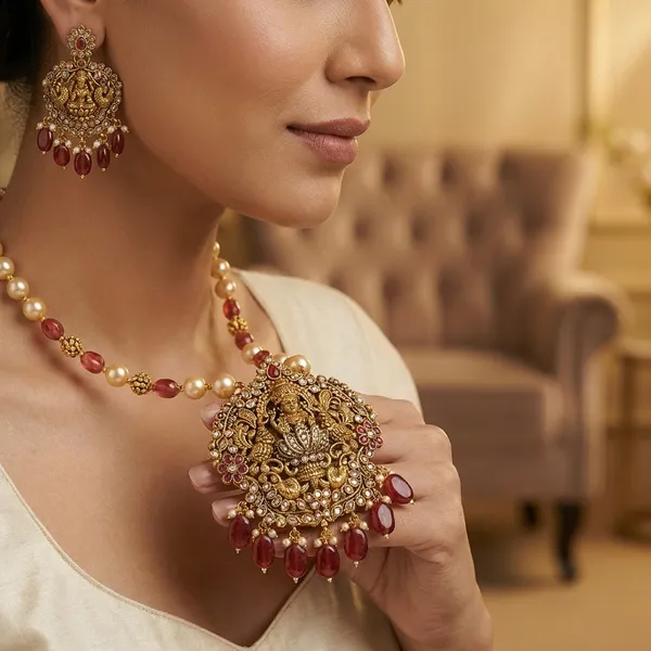 Yellow_Brass_Premium_And_Elegant_Necklace__For_Women