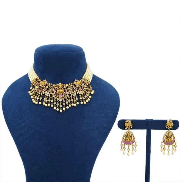 Yellow_Brass_Premium_And_Elegant_Necklace__For_Women