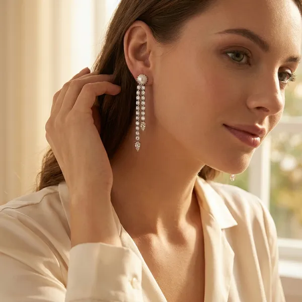 White_Brass_Premium_And_Elegant_Earrings_For_Women