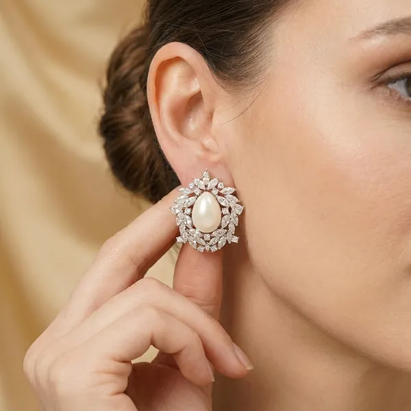 White_Brass_Premium_And_Elegant_Earrings_For_Women