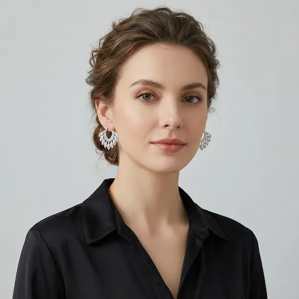 White_Brass_Premium_And_Elegant_Earrings_For_Women