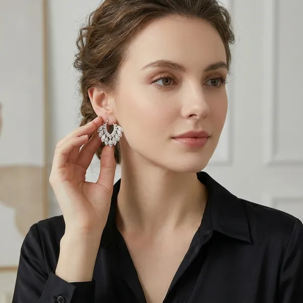 White_Brass_Premium_And_Elegant_Earrings_For_Women