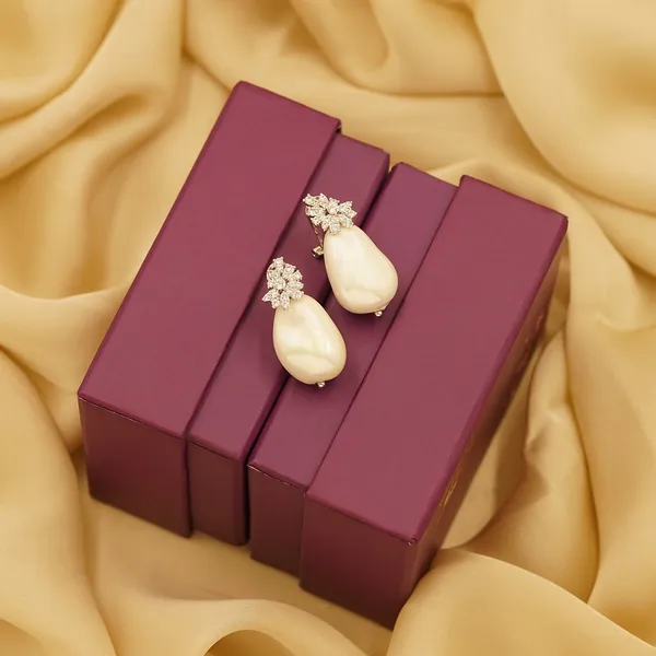 White_Brass_Premium_And_Elegant_Earrings_For_Women