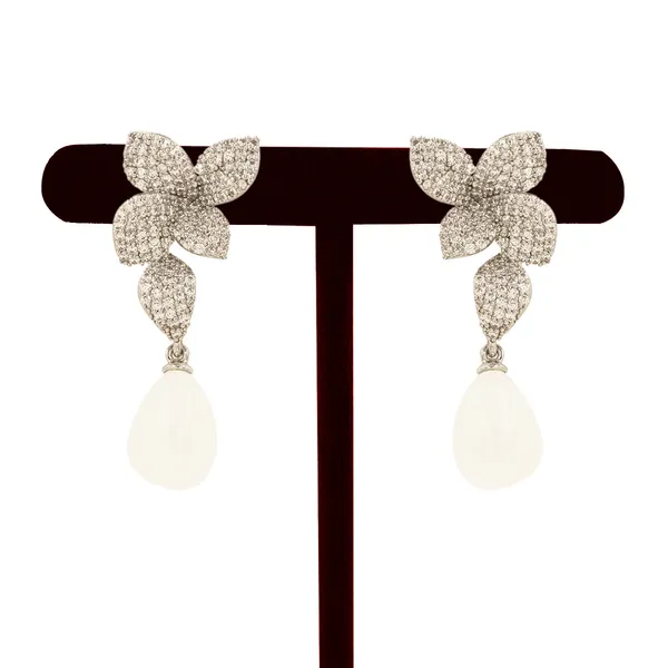 White_Brass_Premium_And_Elegant_Earrings_For_Women