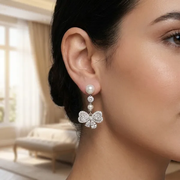 White_Brass_Premium_And_Elegant_Earrings_For_Women