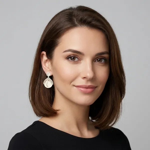 White_Brass_Premium_And_Elegant_Earrings_For_Women