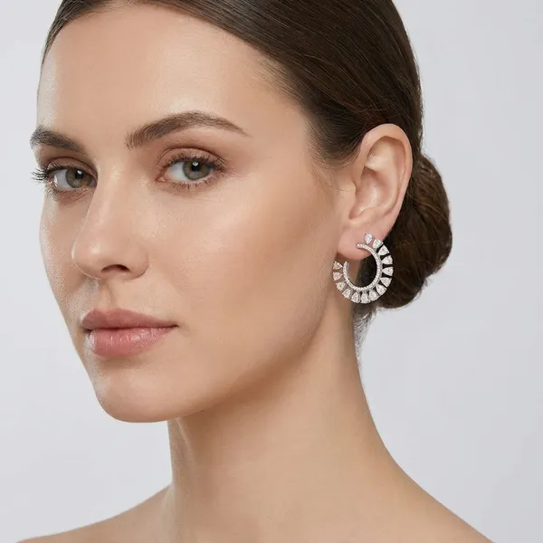 White_Brass_Premium_And_Elegant_Earrings_For_Women