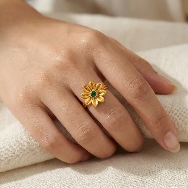 Yellow_And_Green_Brass_Premium_And_Elegant_Rings_For_Women
