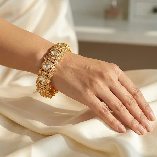 Yellow_Brass_Premium_And_Elegant_Bangle_For_Women