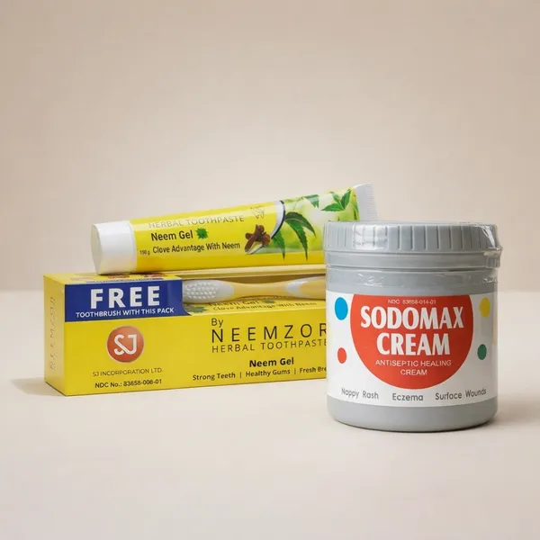 Neemzor_Herbal_Neem_Gel_Toothpaste_With_Free_Toothbrush_And_Sodomax_Antiseptic_Healing_Cream_Pack_Of_2