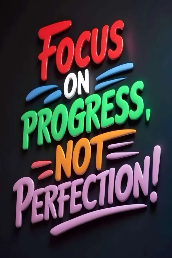 Motivational_Wall_Art_-_Focus_On_Progress_Not_Perfection_Quote_Poster