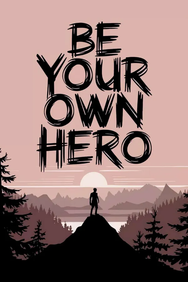 Be_Your_Own_Hero_Motivational_Wall_Poster