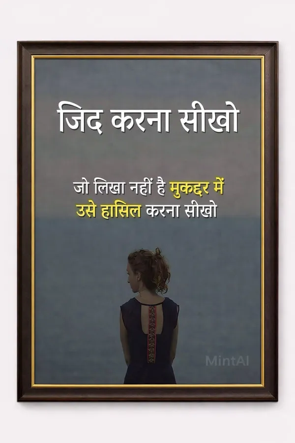 Hindi_Motivational_Quote_Poster_-_Learn_To_Be_Stubborn