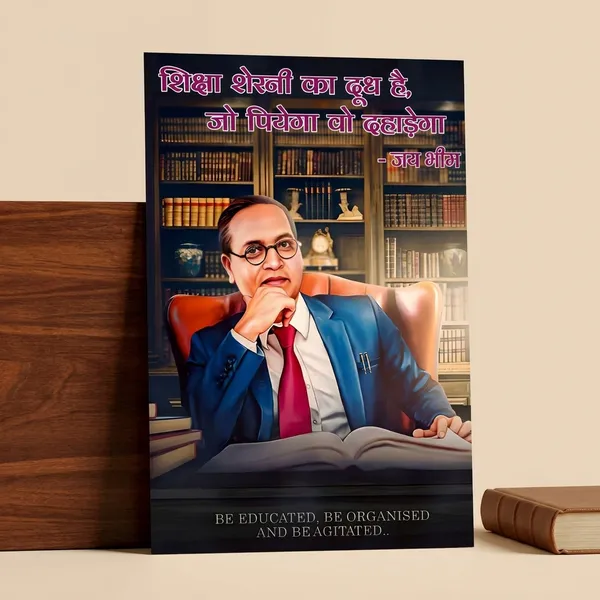 Dr._B.R._Ambedkar_Motivational_Poster_-_'Be_Educated,_Be_Organised_And_Be_Agitated'_-_Jai_Bhim