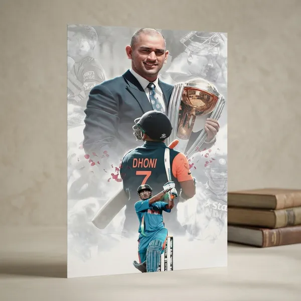 Ms_Dhoni_Cricket_Career_Tribute_Poster_-_World_Cup_Champion_Commemorative_Wall_Art