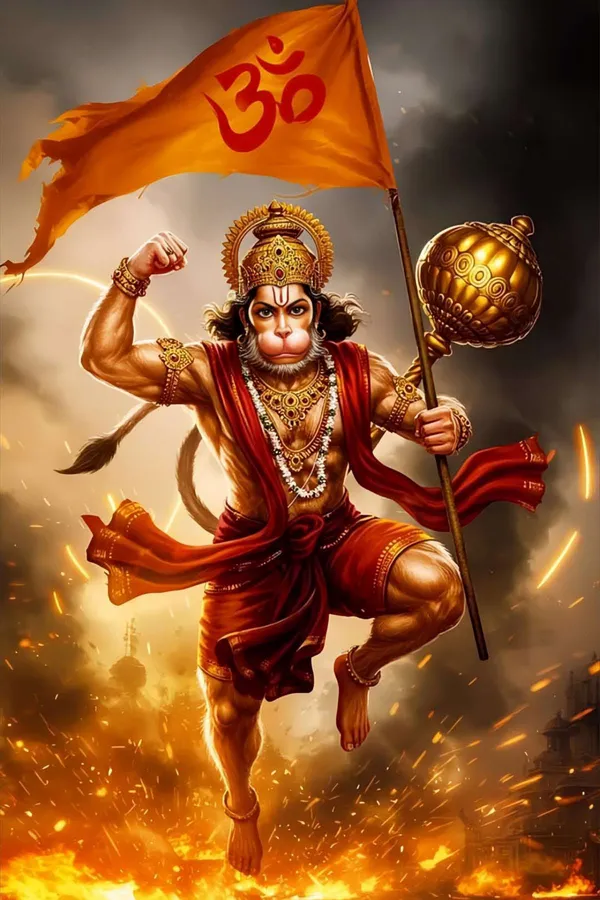 Hanuman_Ji_Decorative_Flag_With_Om_Symbol_-_Religious_Hindu_Devotional_Banner