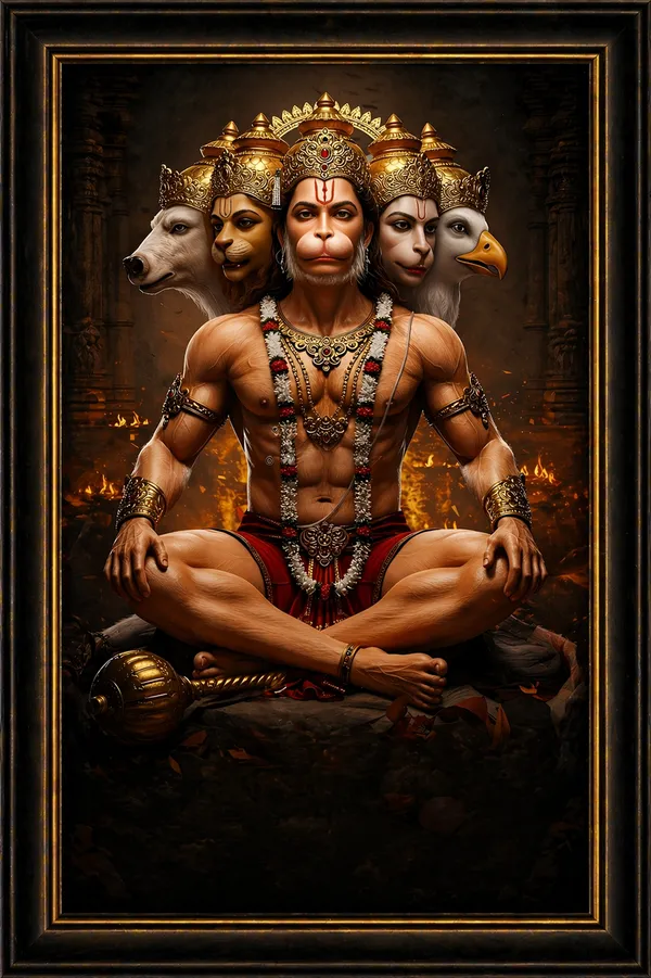 Divine_Hanuman_Meditation_Digital_Art_Print_-_Hindu_Religious_Artwork_With_Panchmukhi_Design