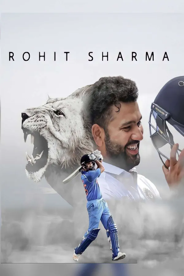 Rohit_Sharma_Cricket_Tribute_Poster_-_Lion_Roar_Design