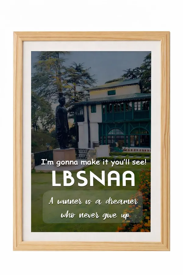 Lbsnaa_Motivational_Wall_Art_Print