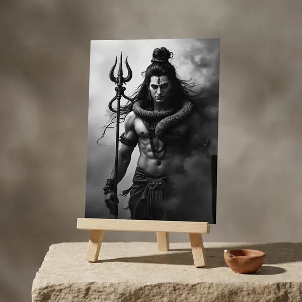 Lord_Shiva_Divine_Artistic_Black_&_White_Wall_Poster