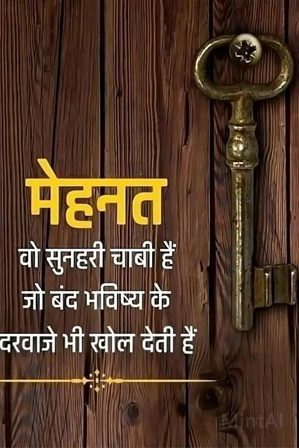 Mehanat_Motivational_Wall_Decor_-_Golden_Key_Design_With_Hindi_Quote