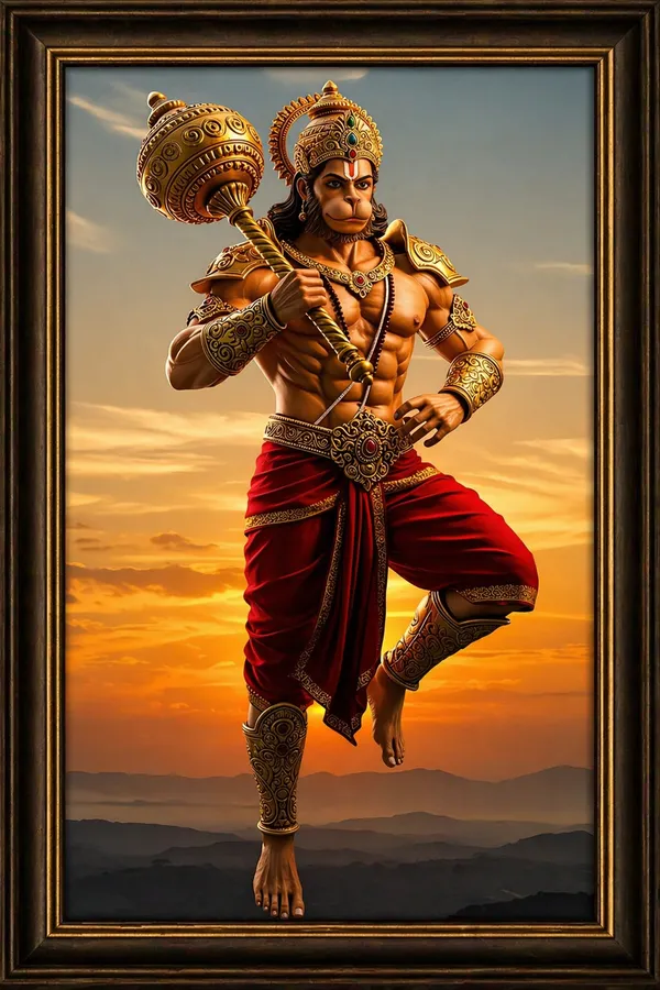 Lord_Hanuman_Decorative_Statue_-_Golden_Finish_Hindu_Deity_Figurine