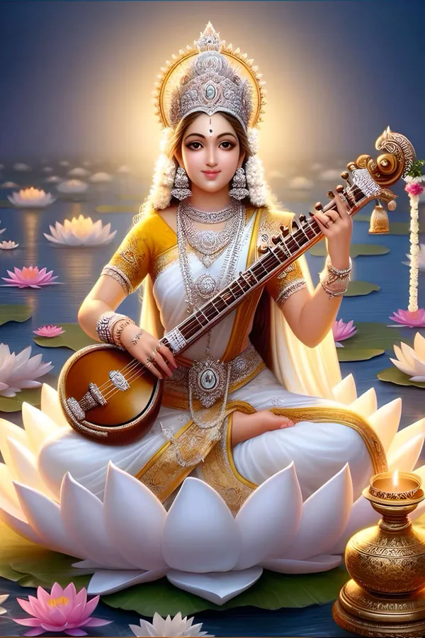 Goddess_Saraswati_Idol_-_Religious_Decorative_Statue