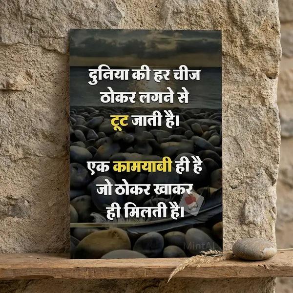Hindi_Motivational_Quote_Poster_-_Success_Through_Perseverance