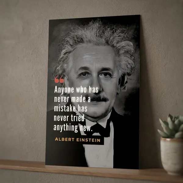 Albert_Einstein_Motivational_Quote_Poster_-_'Anyone_Who_Has_Never_Made_A_Mistake'_Inspirational_Wall_Art