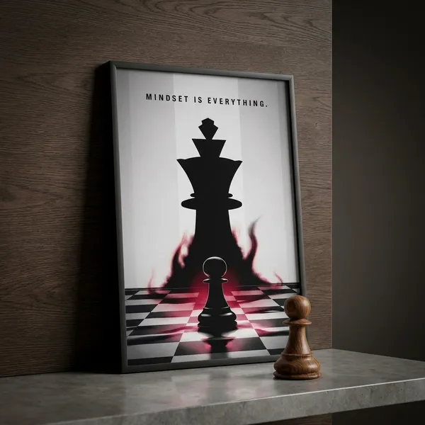 Motivational_Chess_King_And_Pawn_Wall_Art_Poster