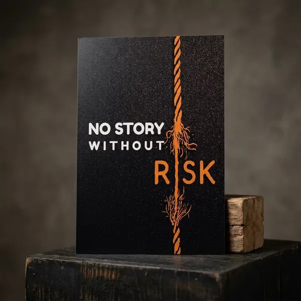 Motivational_Wall_Art_Poster_-_No_Story_Without_Risk
