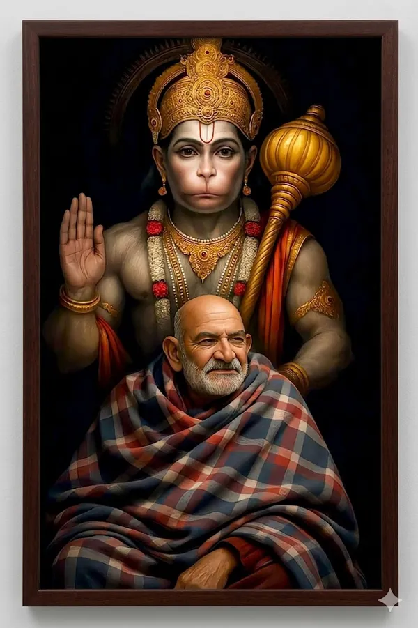 Hanuman_Idol_With_Devotee_Figurine_-_Divine_Spiritual_Decor