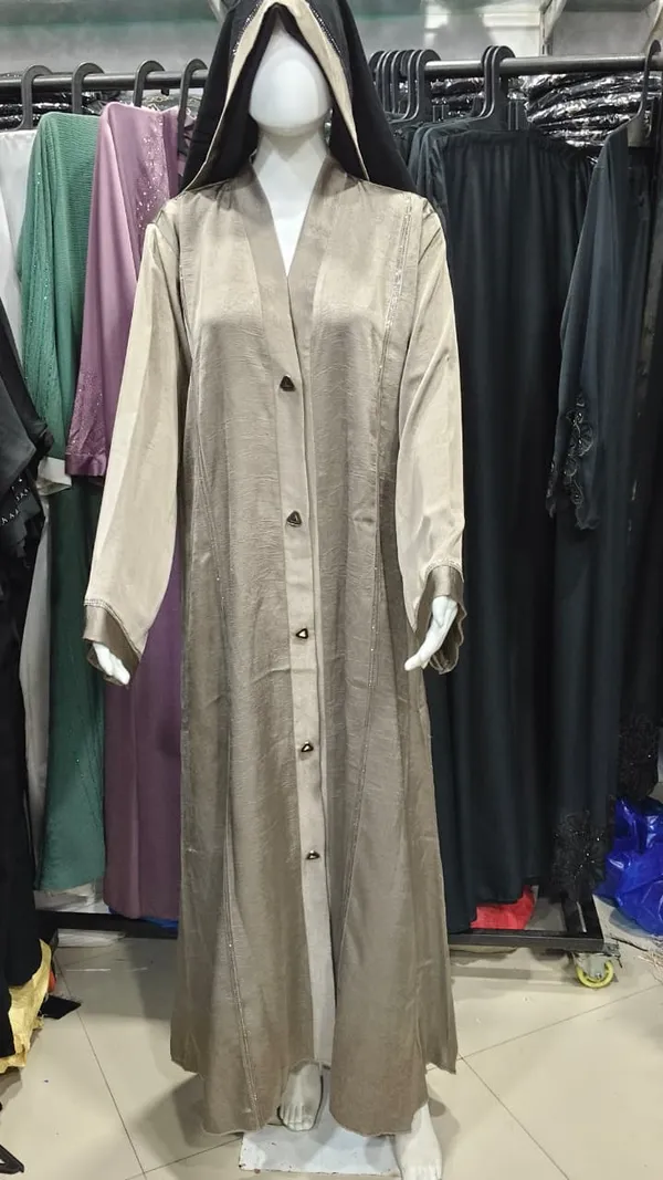 Beige_Elegant_Front-Open_Abaya_With_Embroidered_Detailing