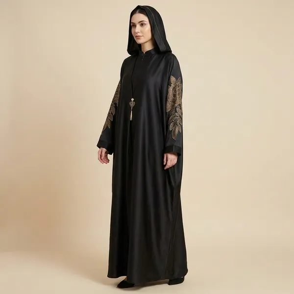 Black_Embroidered_Floral_Abaya_With_Full_Sleeves