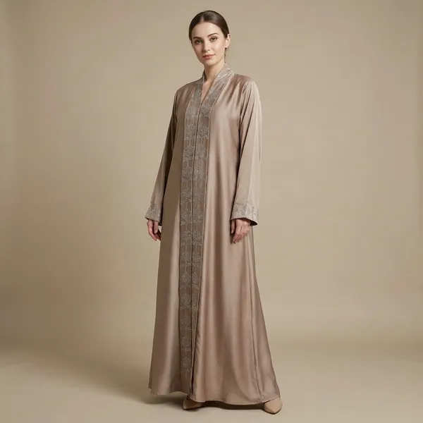 Beige_Elegant_Embroidered_Open_Front_Abaya_With_Floral_Detailing