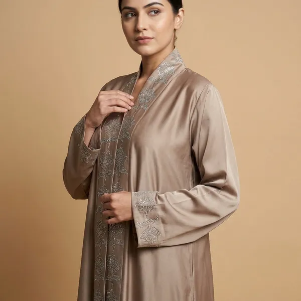Beige_Elegant_Embroidered_Open_Front_Abaya_With_Floral_Detailing