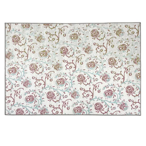 Roluxoria®_–_Welspun_981_Gsm_Anti_Skid_And_Machine_Washable_Polyester_Carpet_For_Bedroom_(Light_Beige)