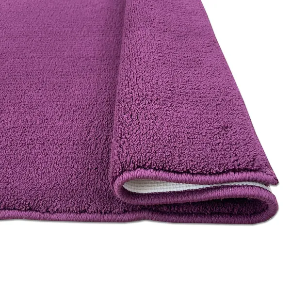Roluxoria®_–_Welspun_1281_Gsm_Anti_Skid_And_Machine_Washable_Drylon_Bath_Mat_(Purple)