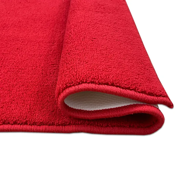 Roluxoria®_–_Welspun_1281_Gsm_Anti_Skid_And_Machine_Washable_Drylon_Bath_Mat_(Red)