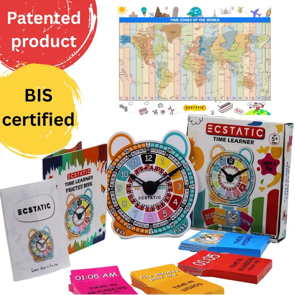 Ecstatic_Time_Learner_Practice_Book_With_Colorful_Educational_Clock