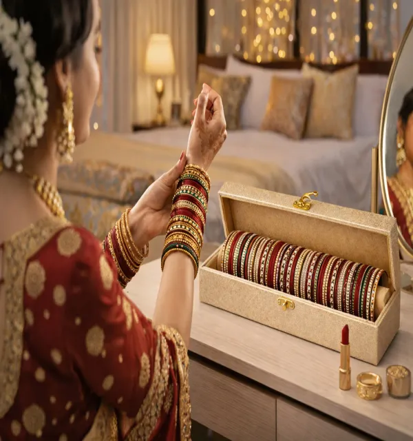 Bangles_Box_for_Women_�_Single_Rod_Chudi_Box_for_Bridal_�_Bangle_Storage_Box_for_Bride,_Durable_&_Elegant_Bangle_Holder_�_Gold